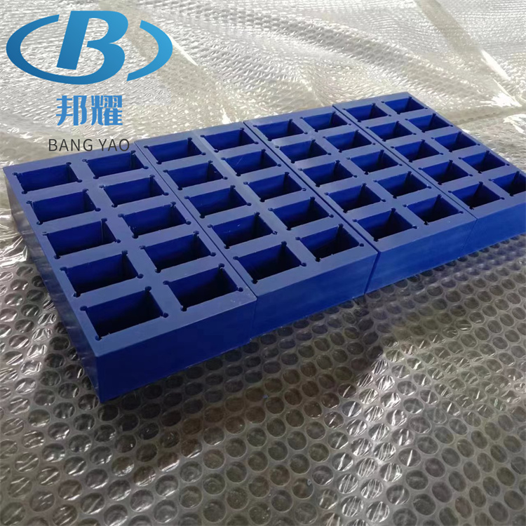 耐磨蓝色尼龙加工件 尼龙异形件
