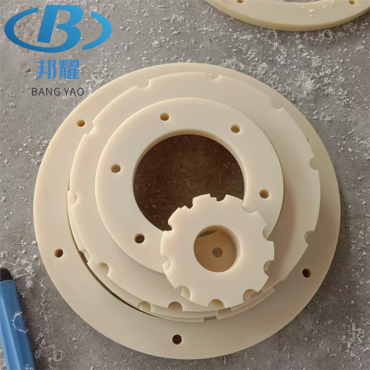 耐磨尼龙加工件 尼龙传动配件 尼龙链轮加工厂家